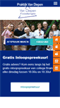 Mobile Screenshot of fysiotherapievandiepen.nl